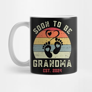 Soon To Be Grandma 2024 Gift For Women Mother day Mug